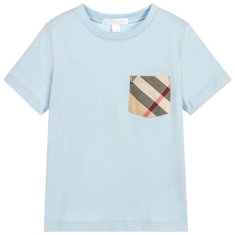 burberry t shirt baby blue|wearing Burberry for baby shower.